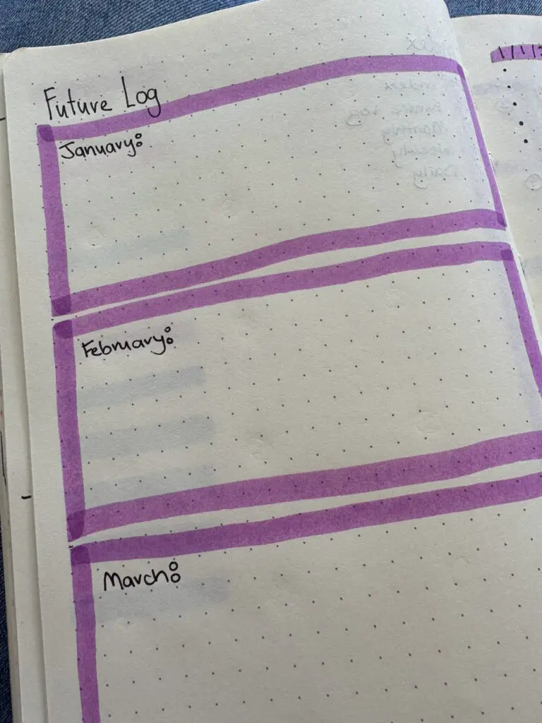 Bullet journaling for not artists